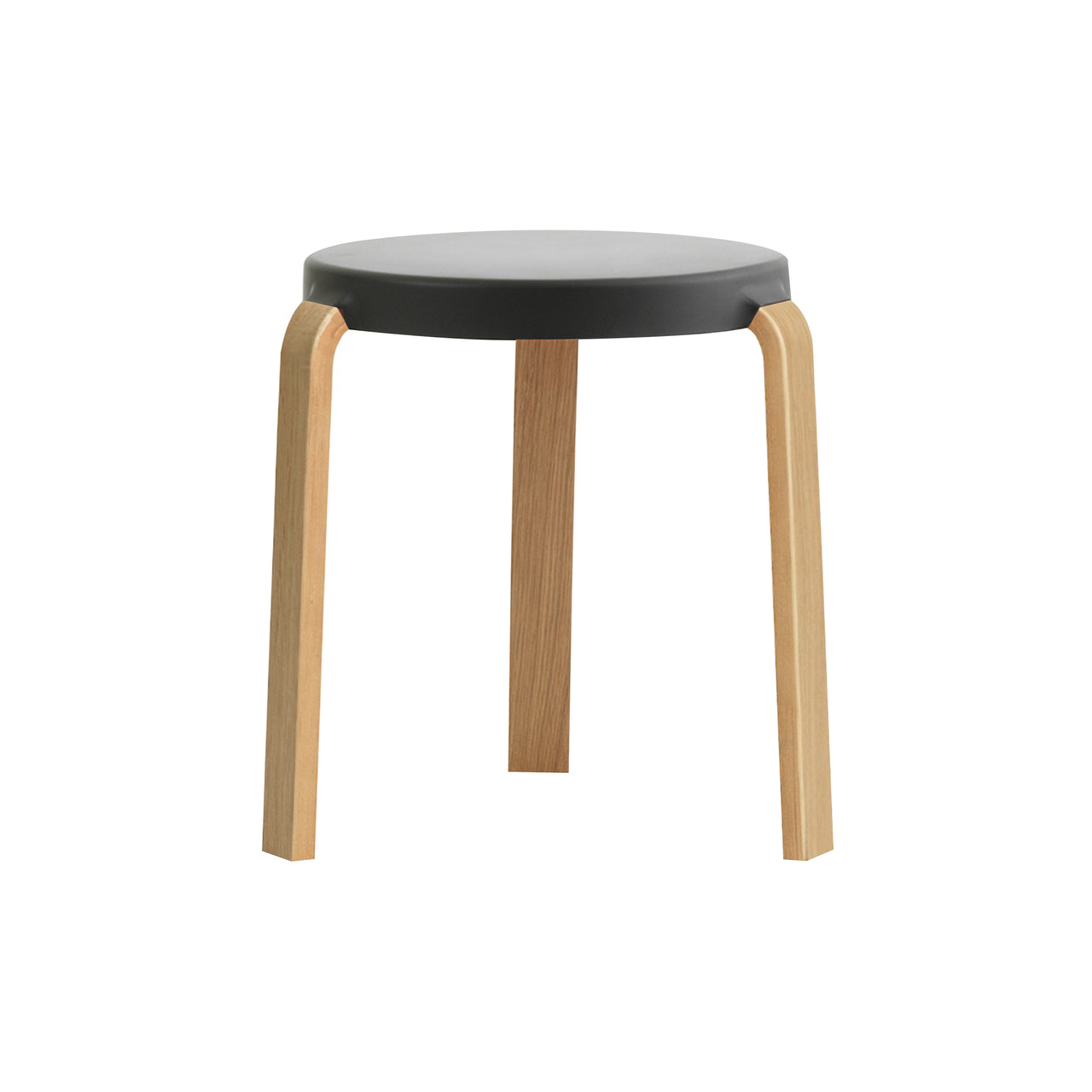 Tap Stool: Oak + Black