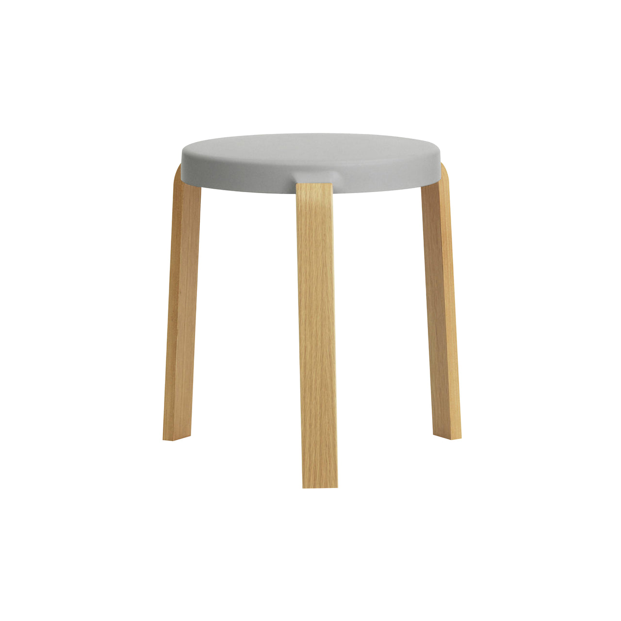 Tap Stool: Grey + Oak