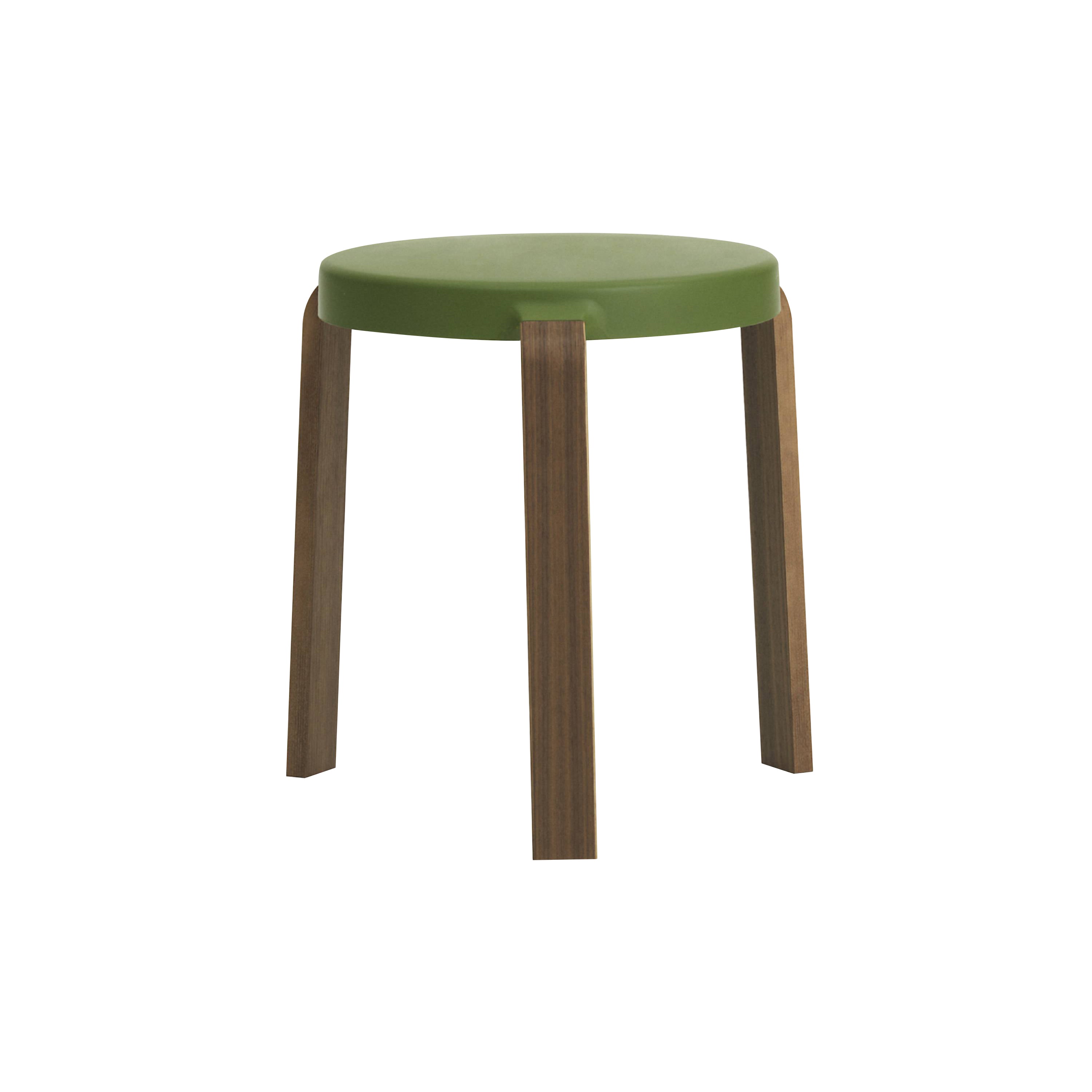 Tap Stool: Olive + Walnut