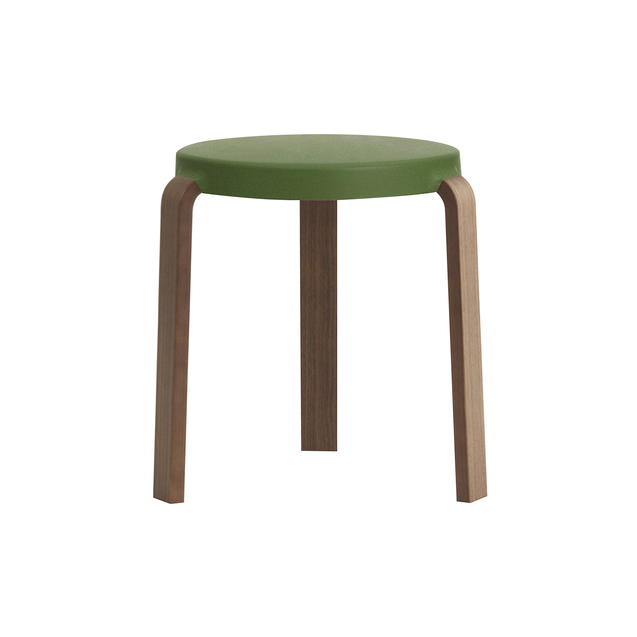Tap Stool: Walnut + Olive