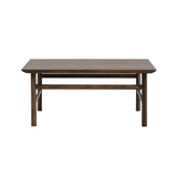 Grow Square Coffee Table: Smoked Oak