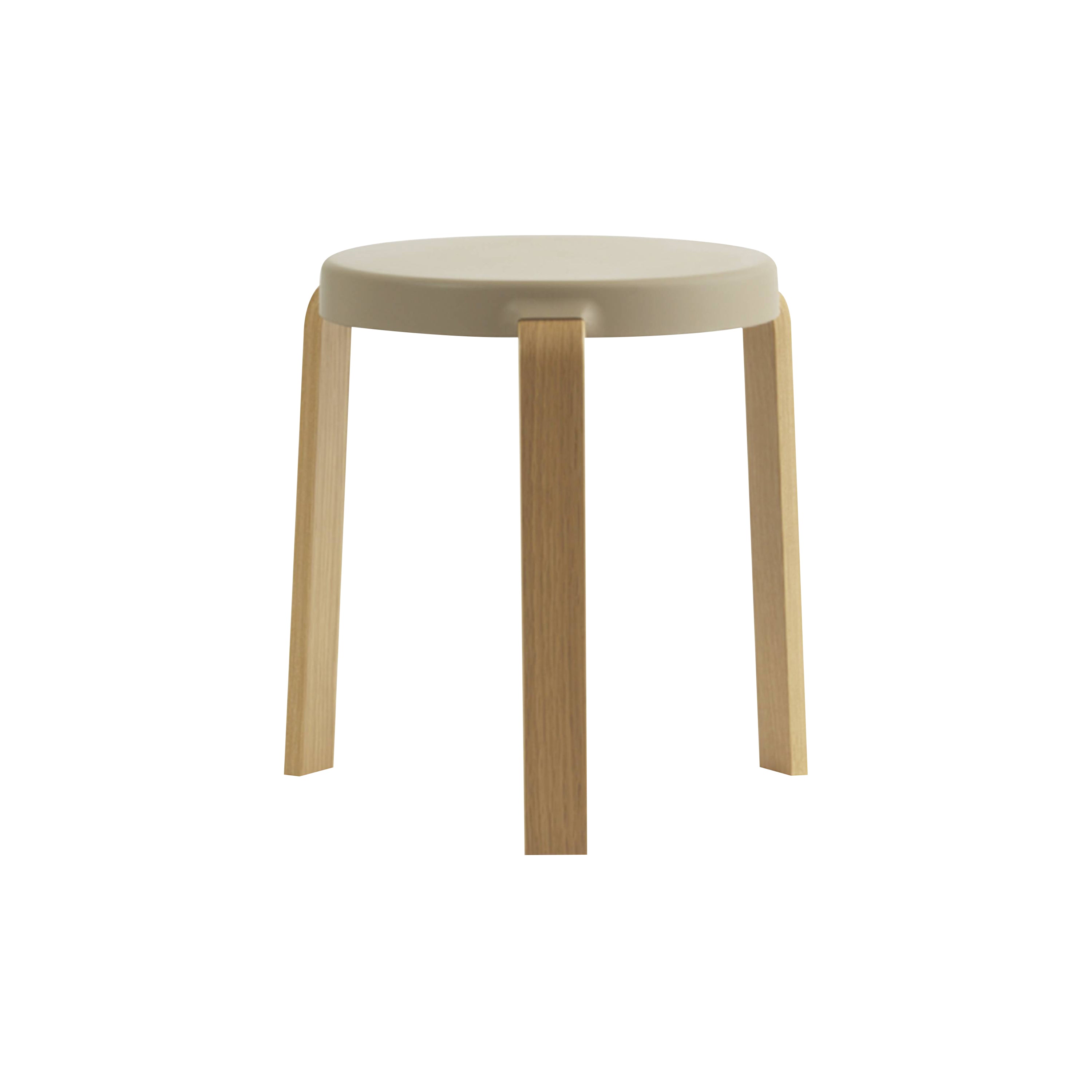 Tap Stool: Sand + Oak