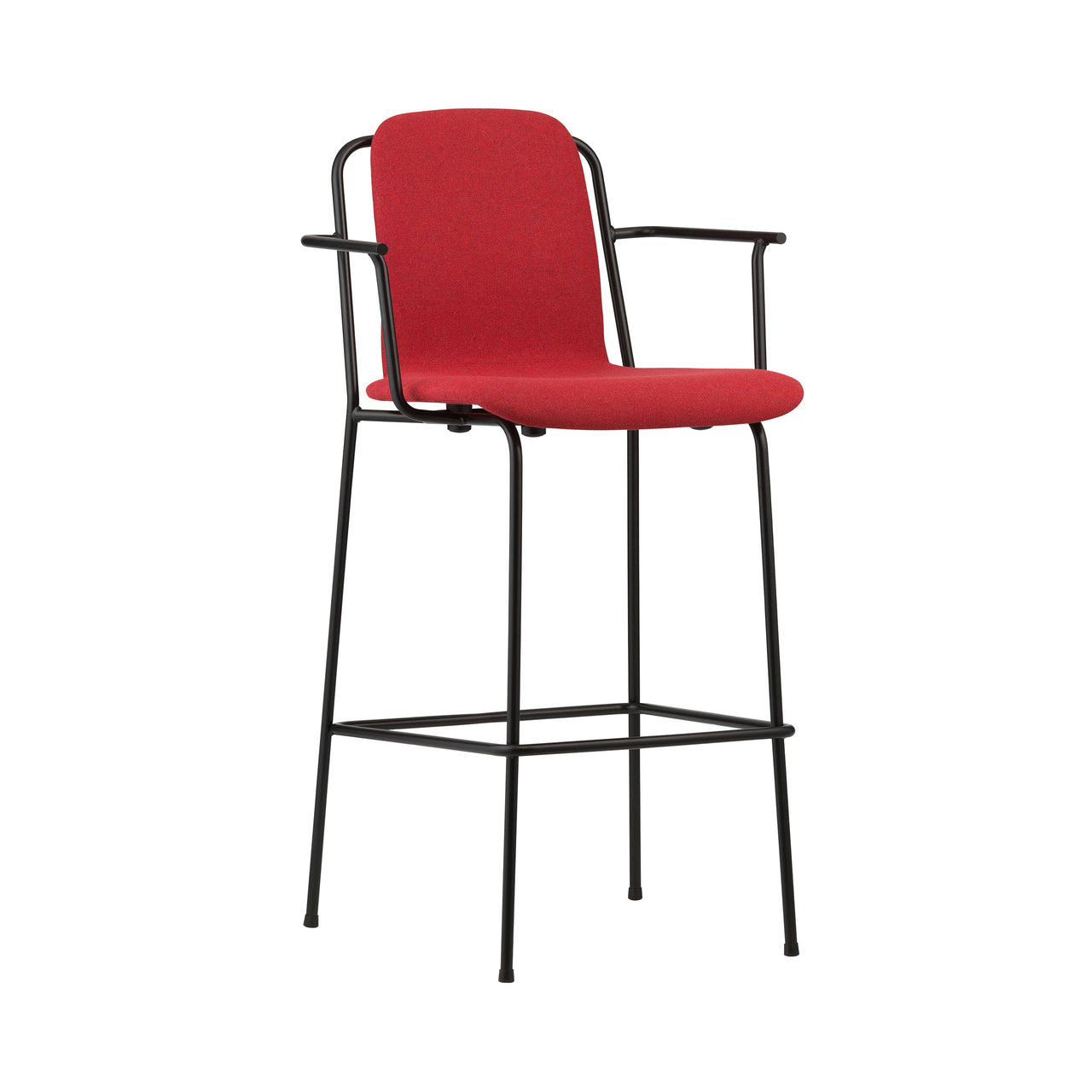 Studio Bar + Counter Armchair: Fully Upholstered + Bar
