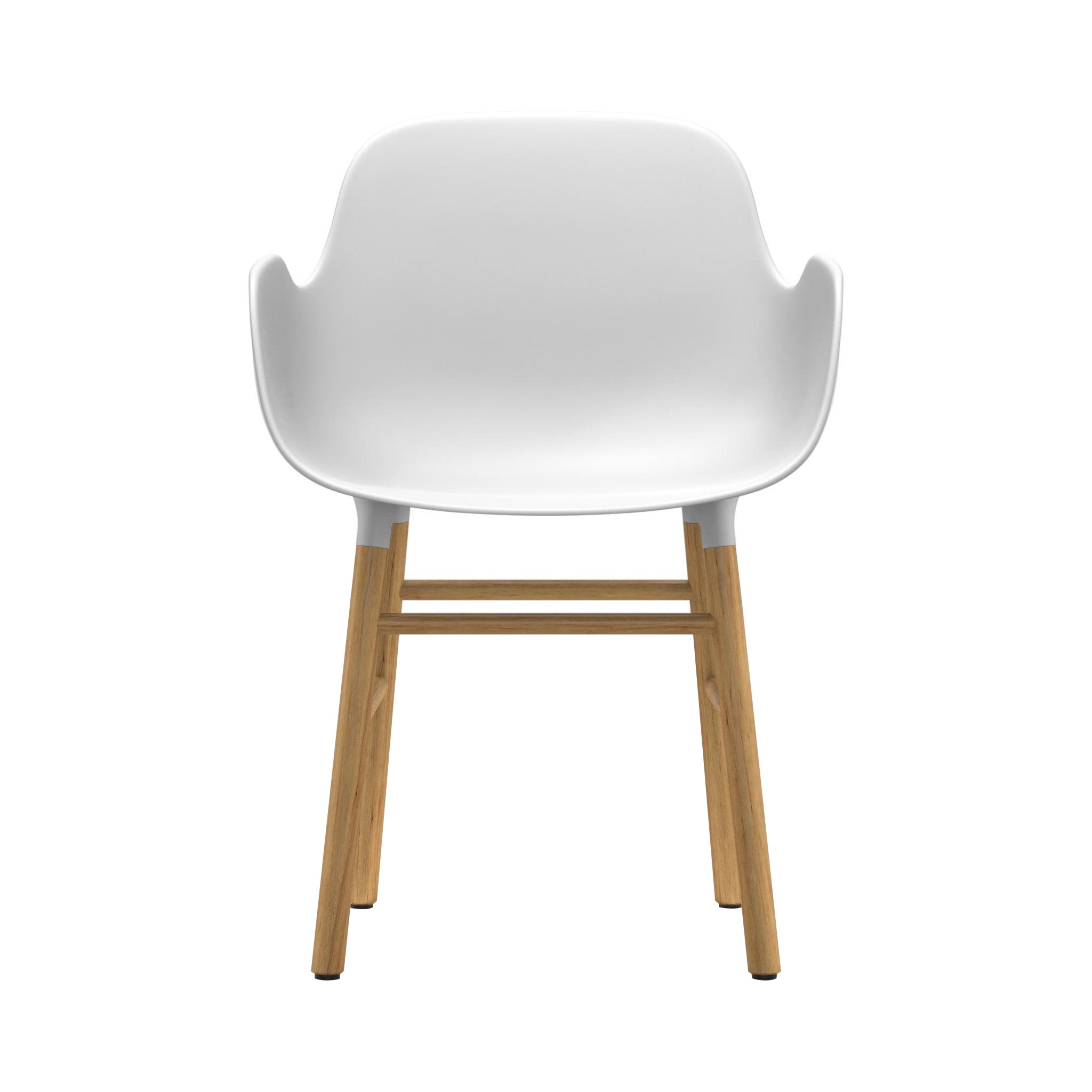 Form Armchair: Walnut or Oak Legs