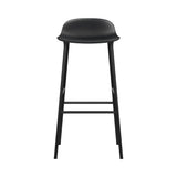 Form Bar + Counter Stool: Steel + Bar + Black