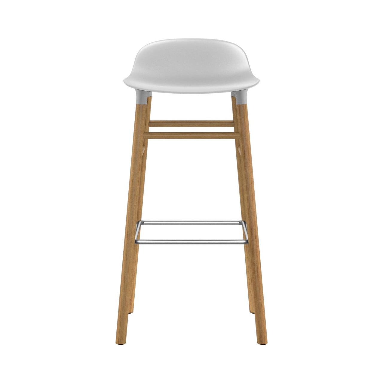 Form Bar + Counter Stool: Oak Legs