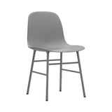 Form Chair: Steel + Grey