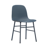 Form Chair: Steel + Blue