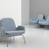 Era Lounge Chair: Low + Metal Base