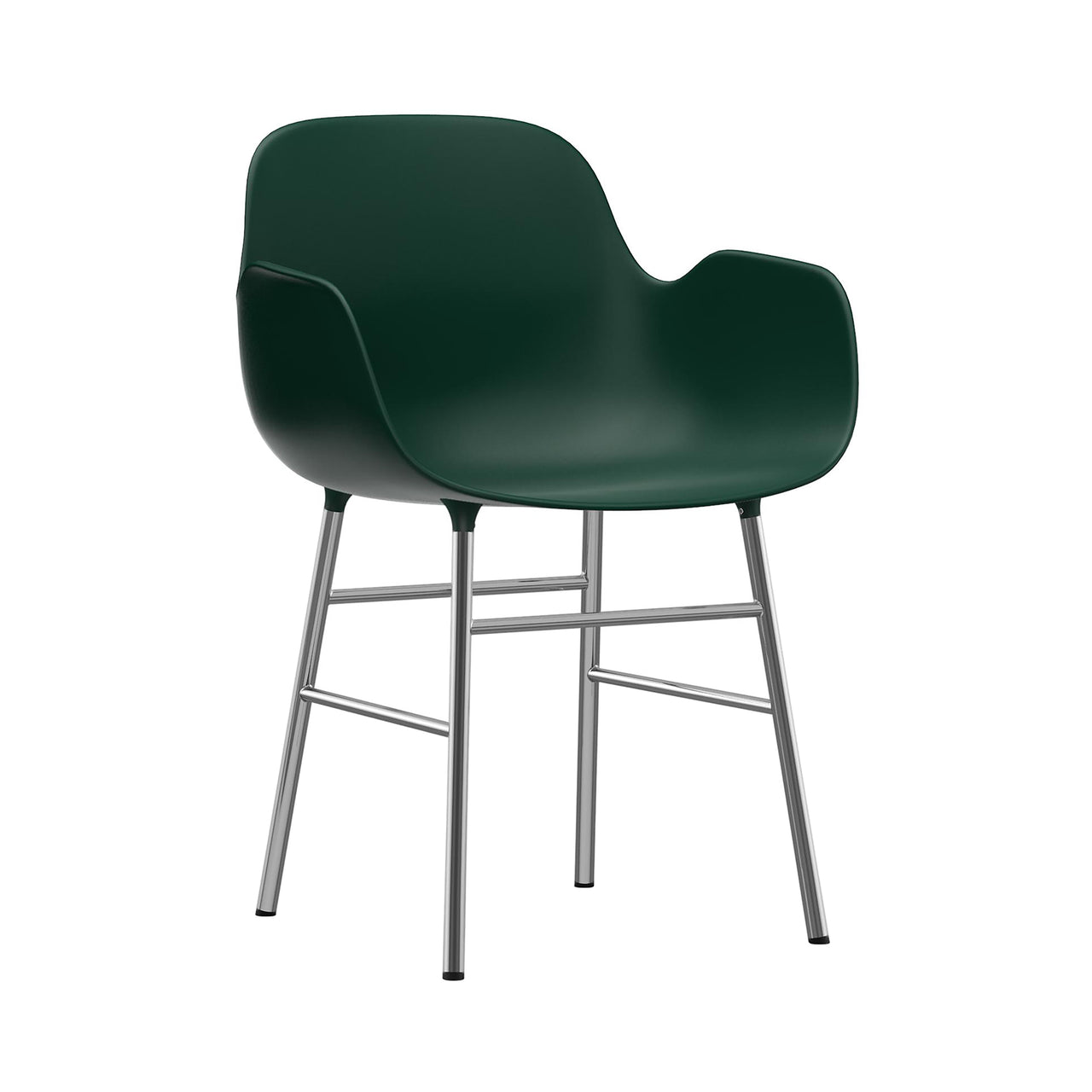 Form Armchair: Chrome