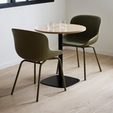 Hyg Chair: Steel Base + Front Upholstered