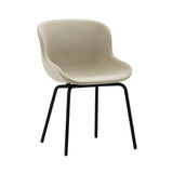 Hyg Chair: Steel Base + Full Upholstered + Black