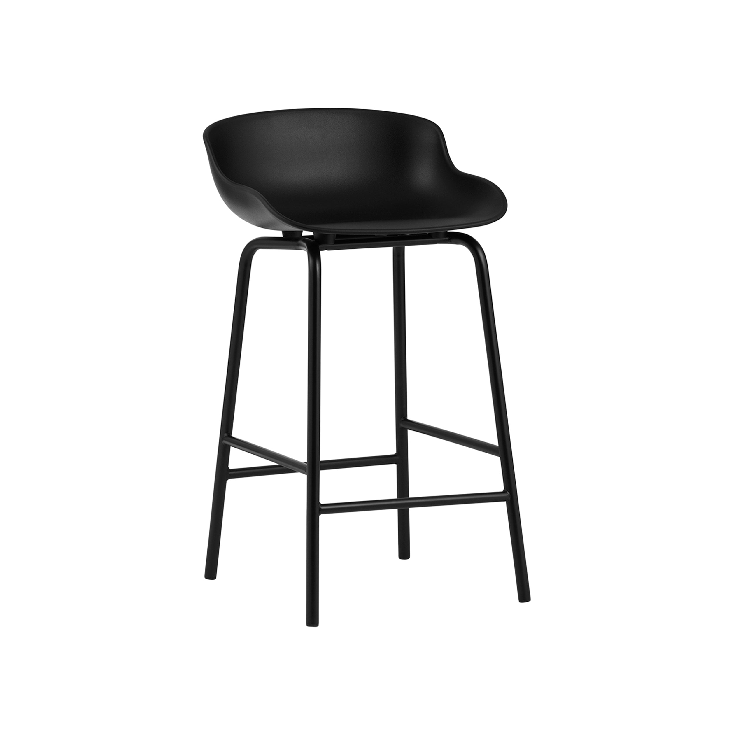 Hyg Bar + Counter Stool: Counter + Black