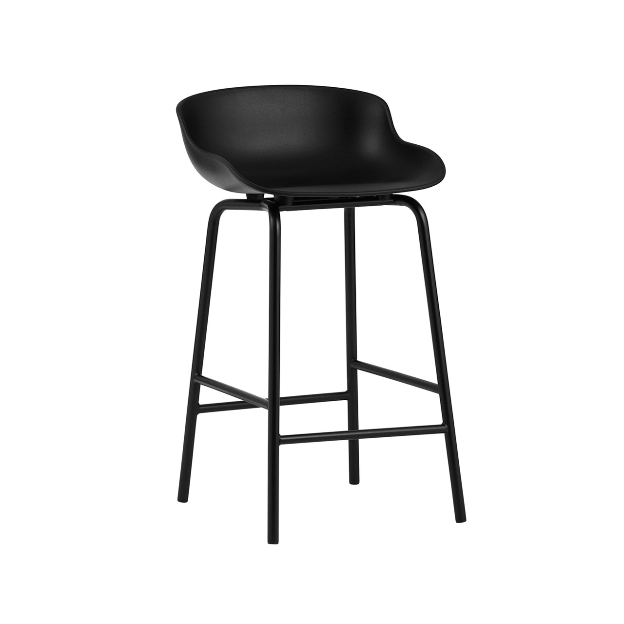 Hyg Bar + Counter Stool: Counter + Black