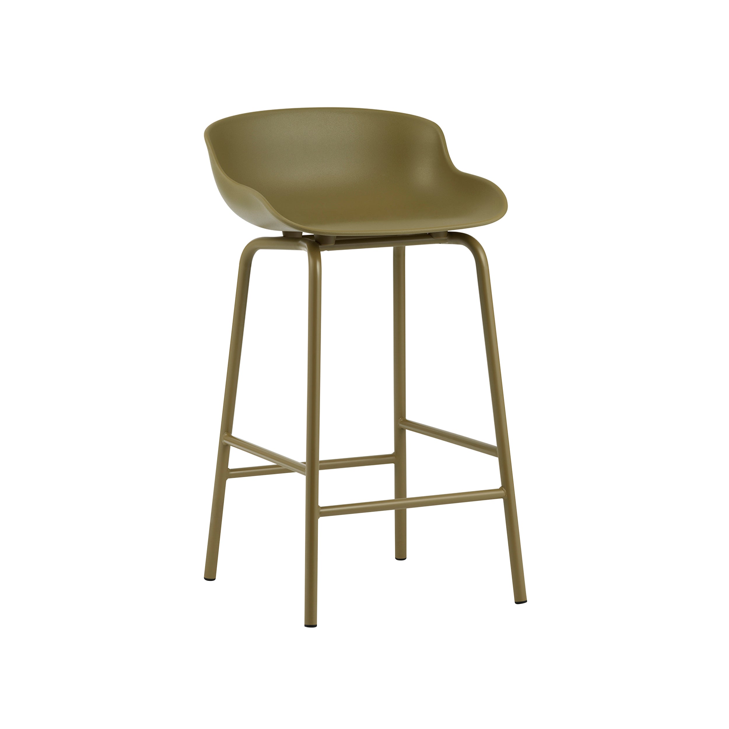 Hyg Bar + Counter Stool: Counter + Olive