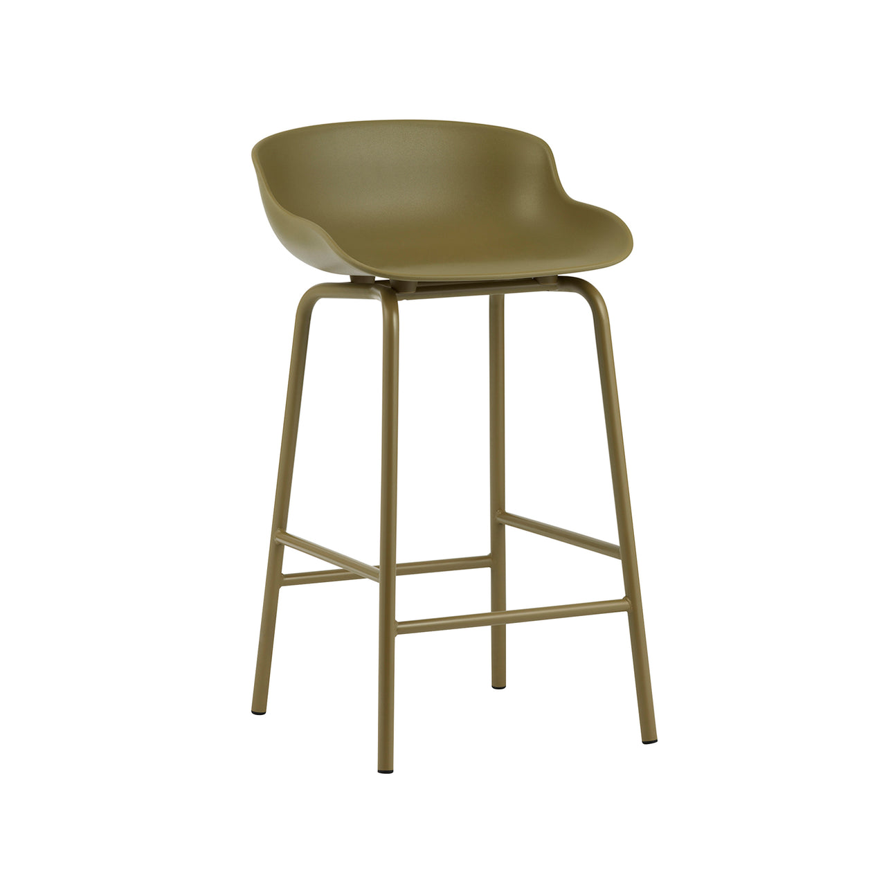 Hyg Bar + Counter Stool: Counter + Olive