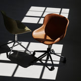 Hyg 5W Swivel Chair: Gaslift Front Upholstered