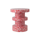 Bit Stool: Stacking + Red