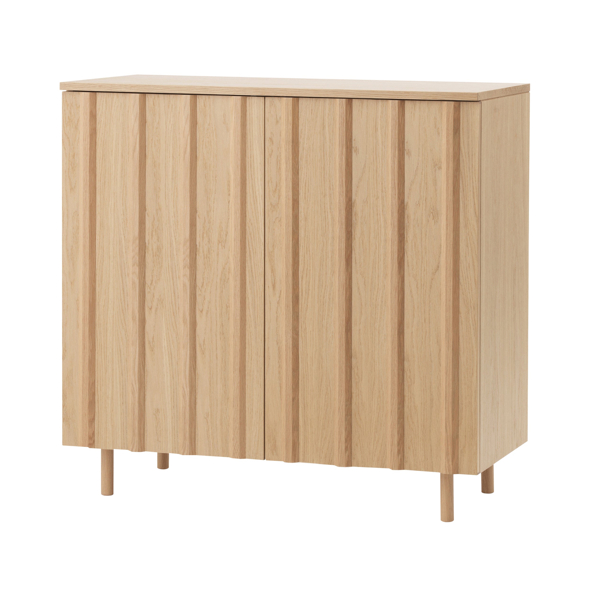 Rib Cabinet: Oak