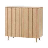 Rib Cabinet: Oak