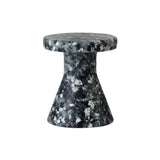 Bit Stool: Cone + Black + White