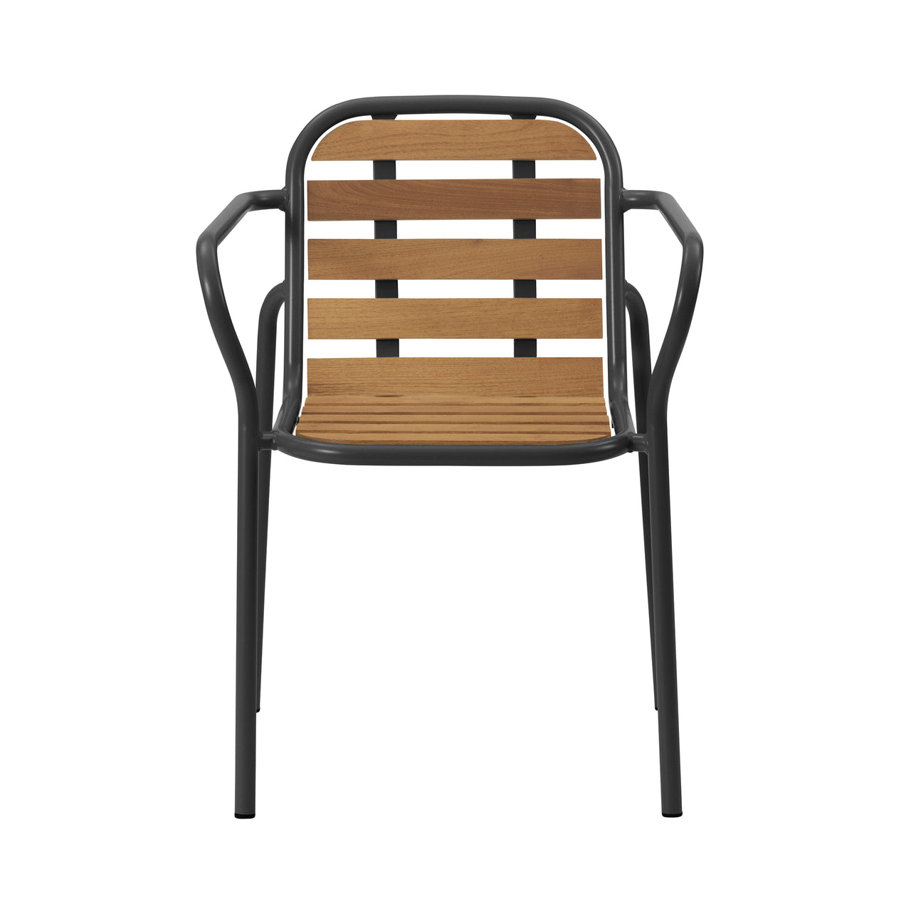 Vig Stacking Armchair: Black