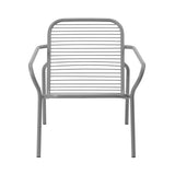 Vig Stacking Lounge Chair: Steel + Grey