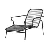 Vig Stacking Chaise Longue: Black