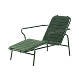 Vig Stacking Chaise Longue: Green + With Green Cushion