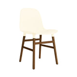 Form Chair: Wood Base + Cream + Oak