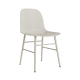 Form Chair: Steel + Light Grey