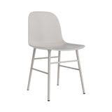 Form Chair: Steel + Warm Grey