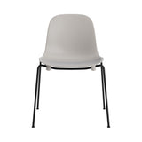 Form Stacking Chair: Steel + Warm Grey