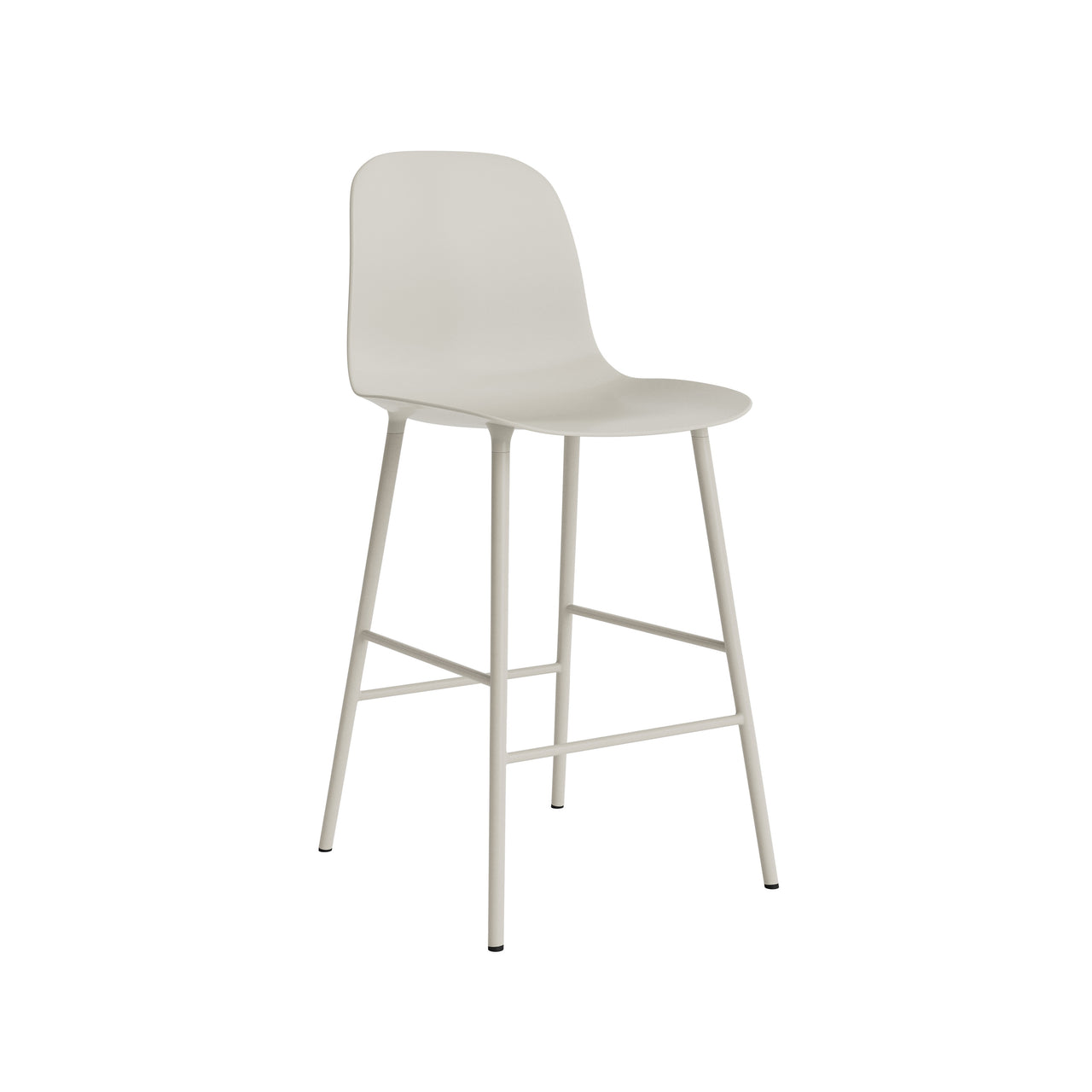 Form Bar + Counter Chair: Counter + Light Grey
