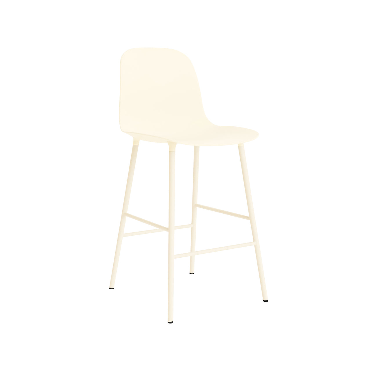 Form Bar + Counter Chair: Counter + Cream