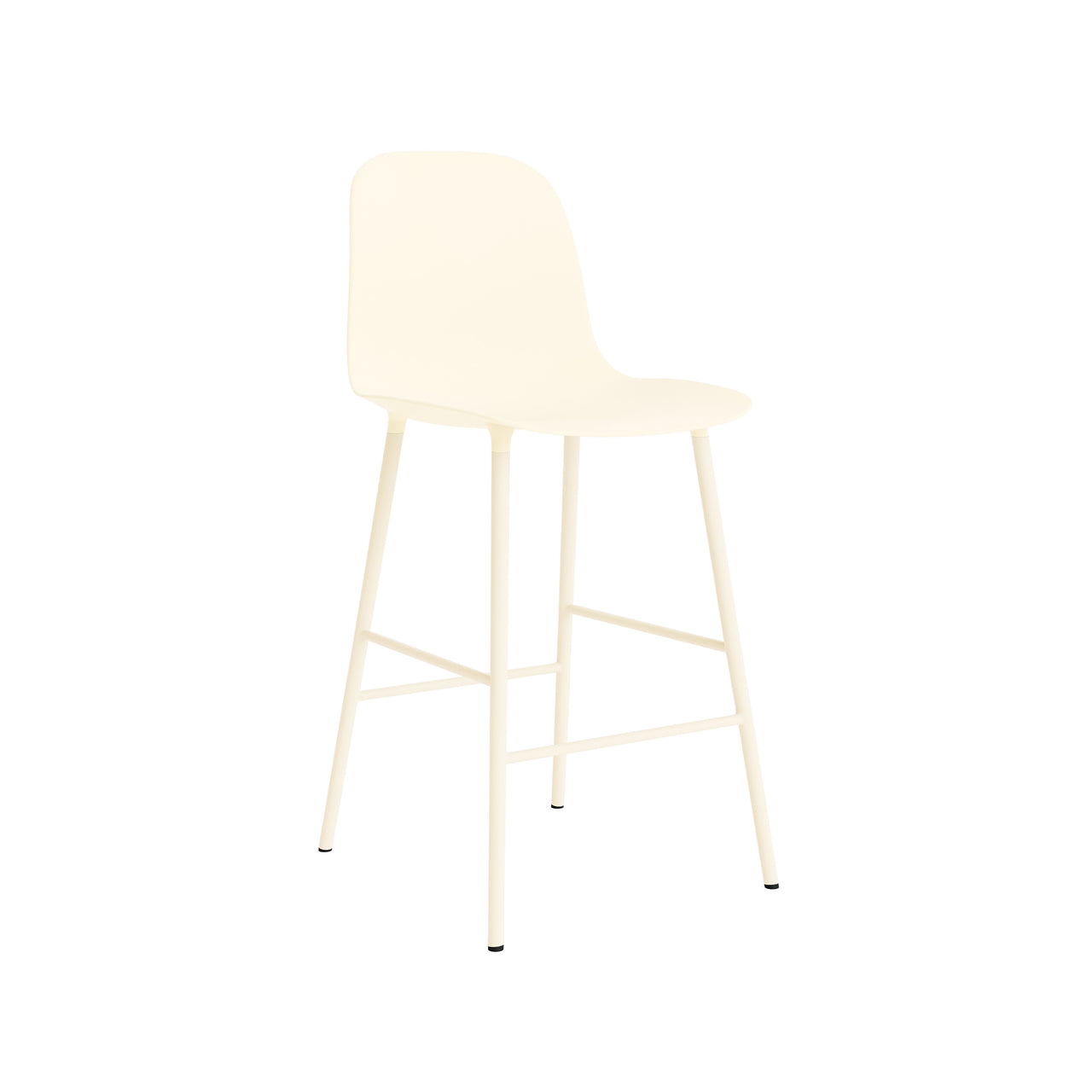 Form Bar + Counter Chair: Counter + Cream