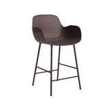Form Bar + Counter Armchair: Counter + Brown