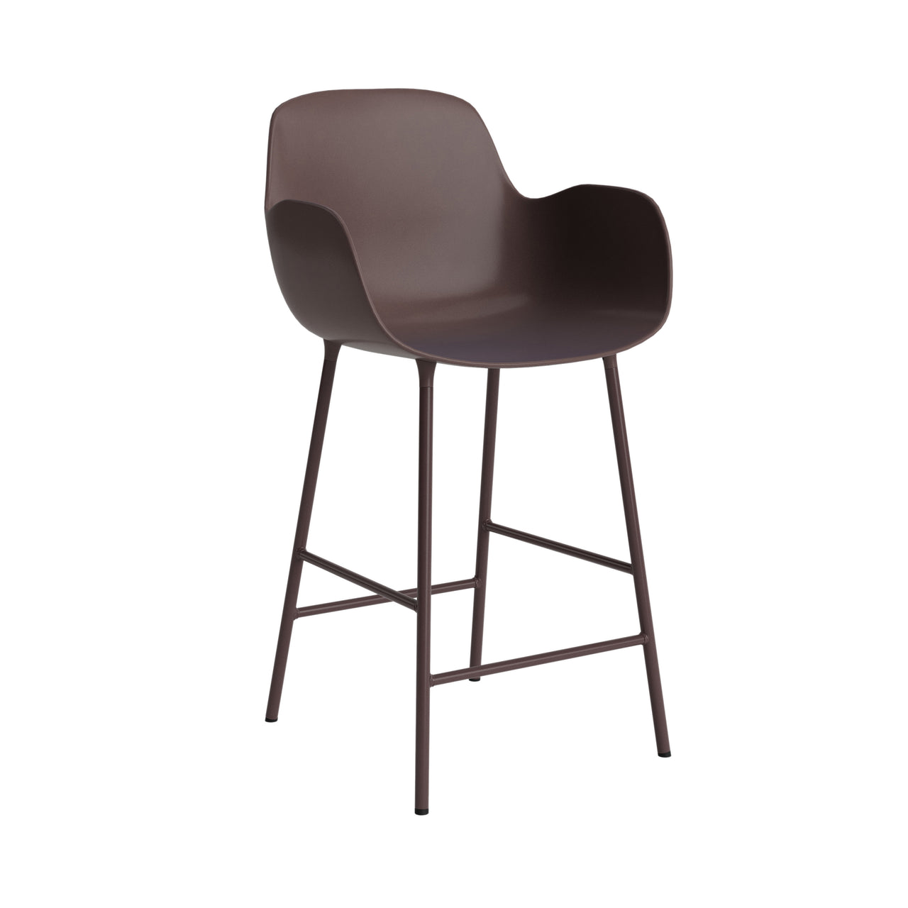 Form Bar + Counter Armchair: Bar + Brown