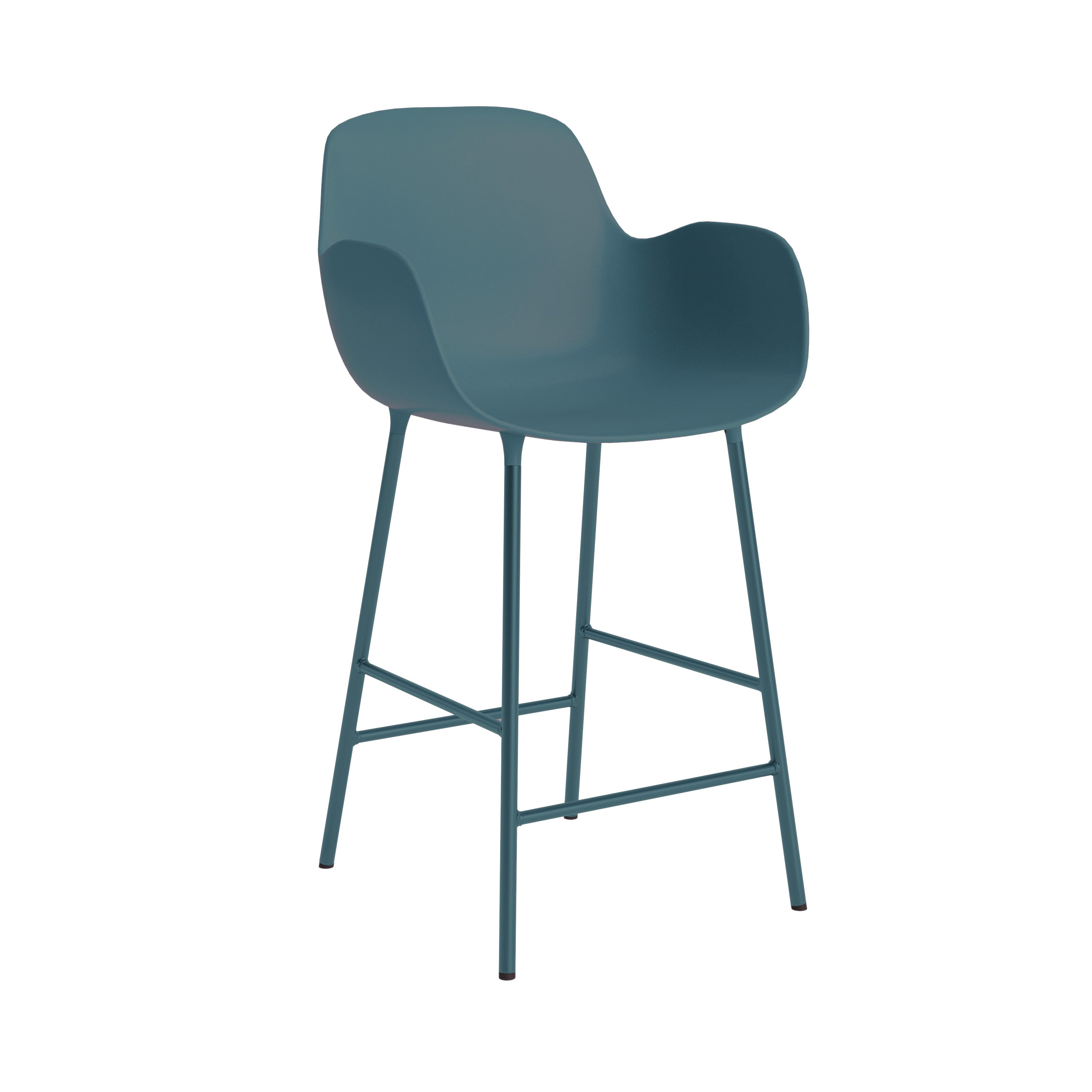 Form Bar + Counter Armchair: Bar + Blue