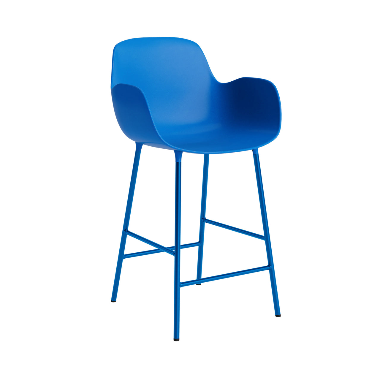 Form Bar + Counter Armchair: Bar + Bright Red