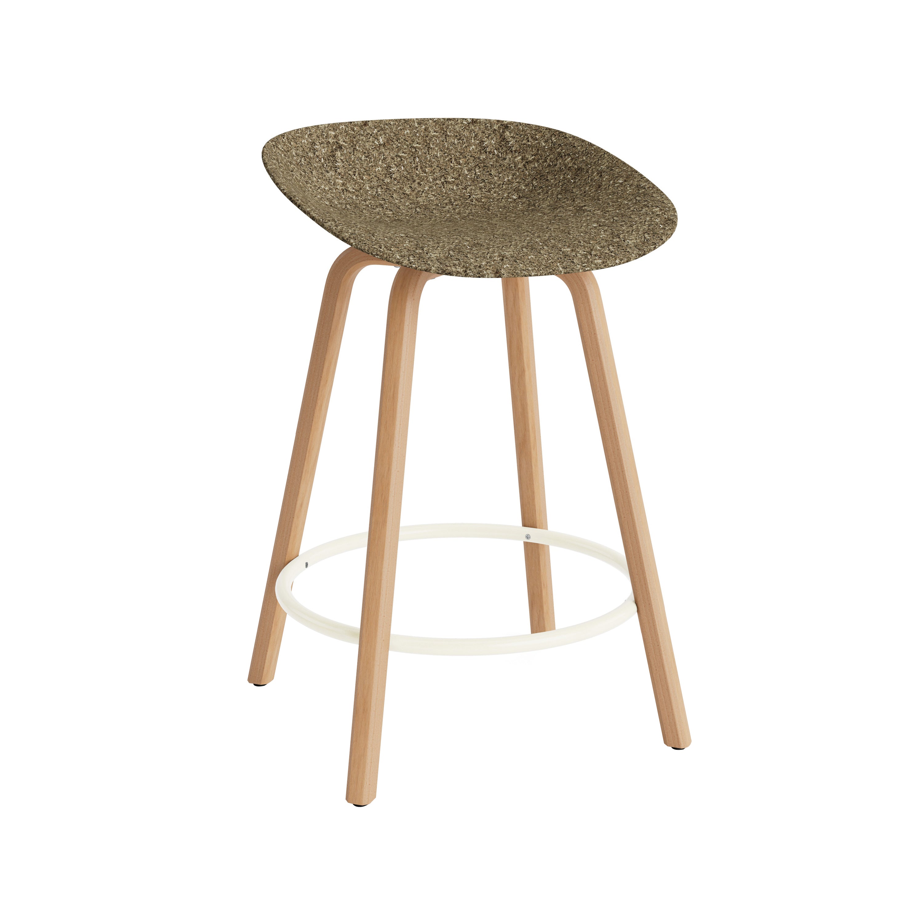 Mat Bar + Counter Stool: Counter + Seaweed + Cream