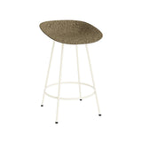 Mat Bar + Counter Stool: Steel + Counter + Seaweed + Cream