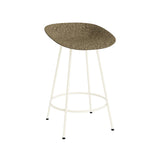 Mat Bar + Counter Stool: Steel + Counter + Seaweed + Cream