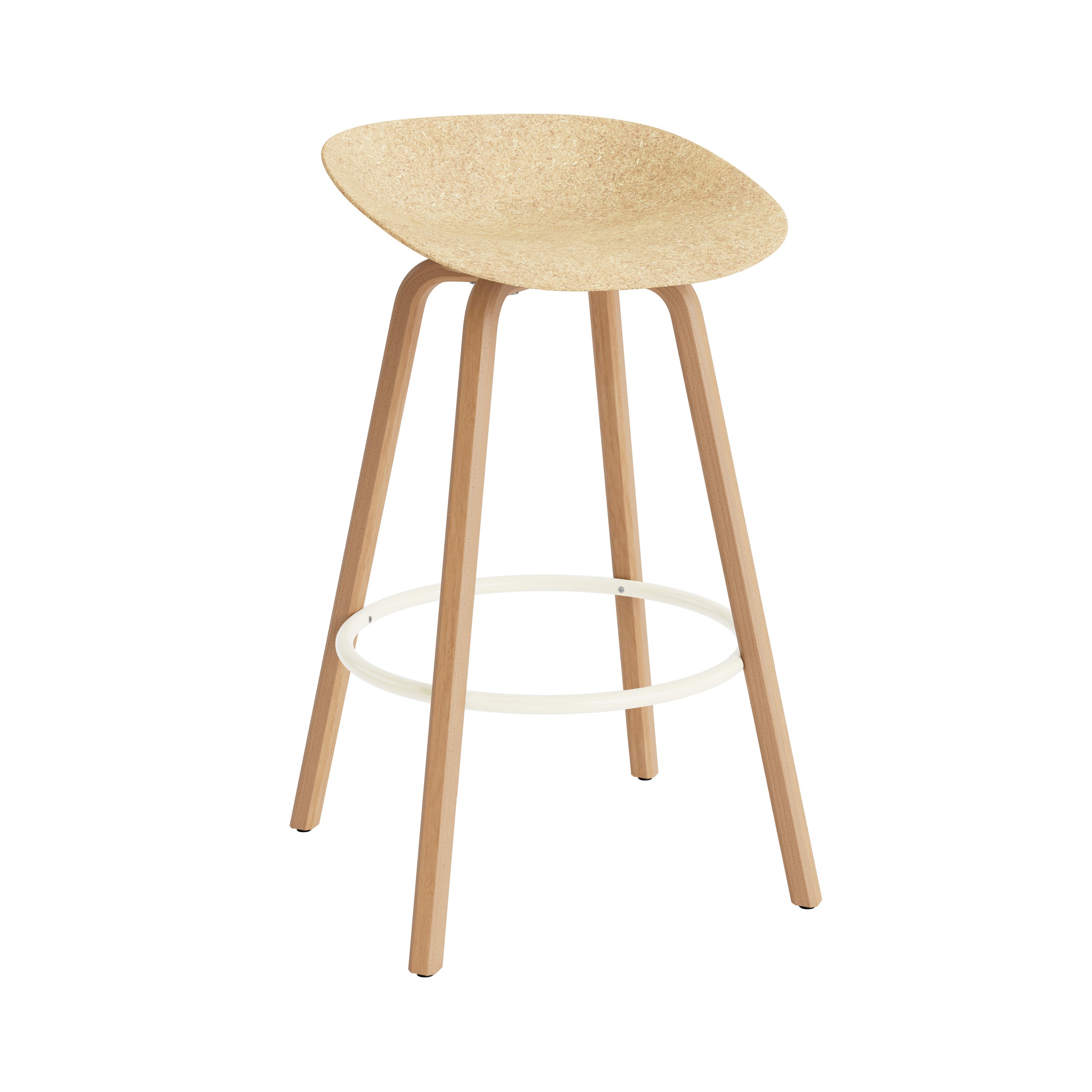 Mat Bar + Counter Stool: Bar + Hemp + Cream