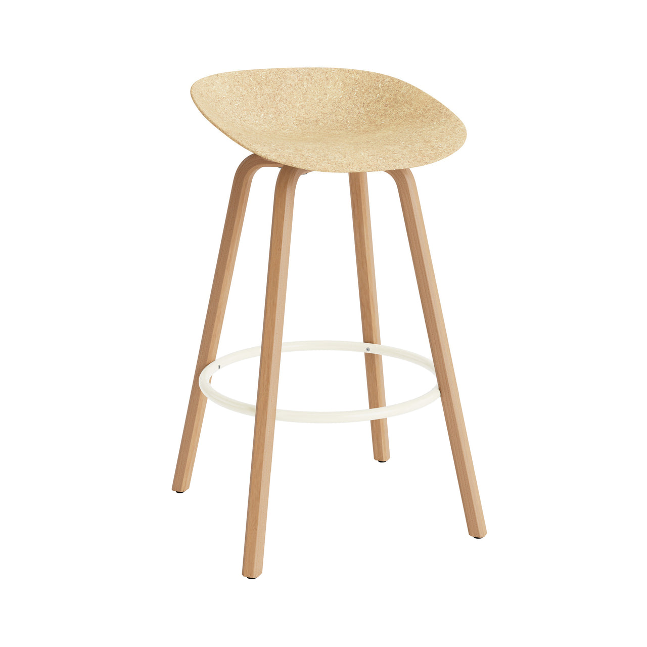 Mat Bar + Counter Stool: Bar + Hemp + Cream