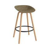 Mat Bar + Counter Stool: Bar + Seaweed + Black