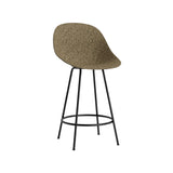 Mat Bar + Counter Chair: Steel + Counter + Seaweed + Black