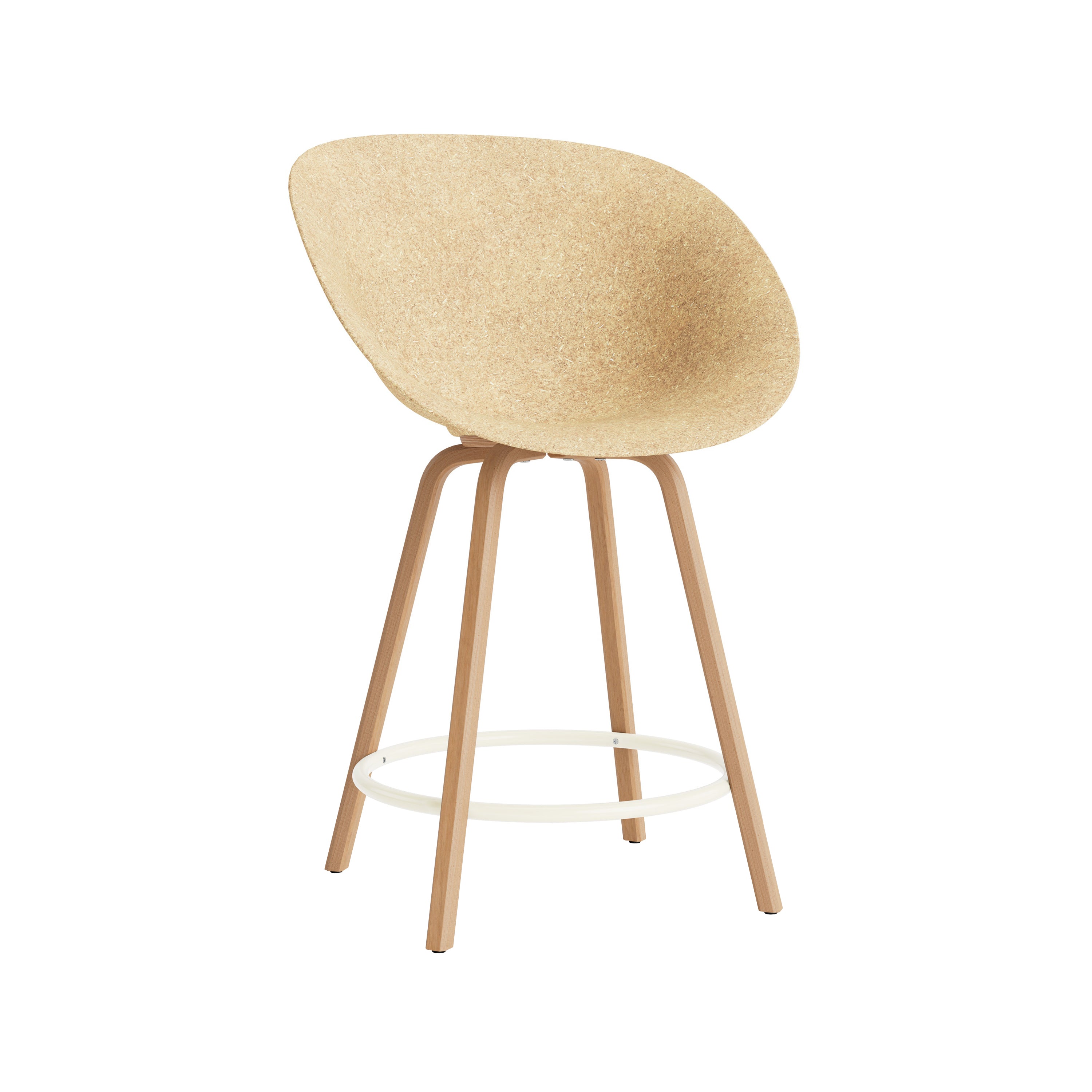 Mat Bar + Counter Armchair: Counter + Cream + Hemp