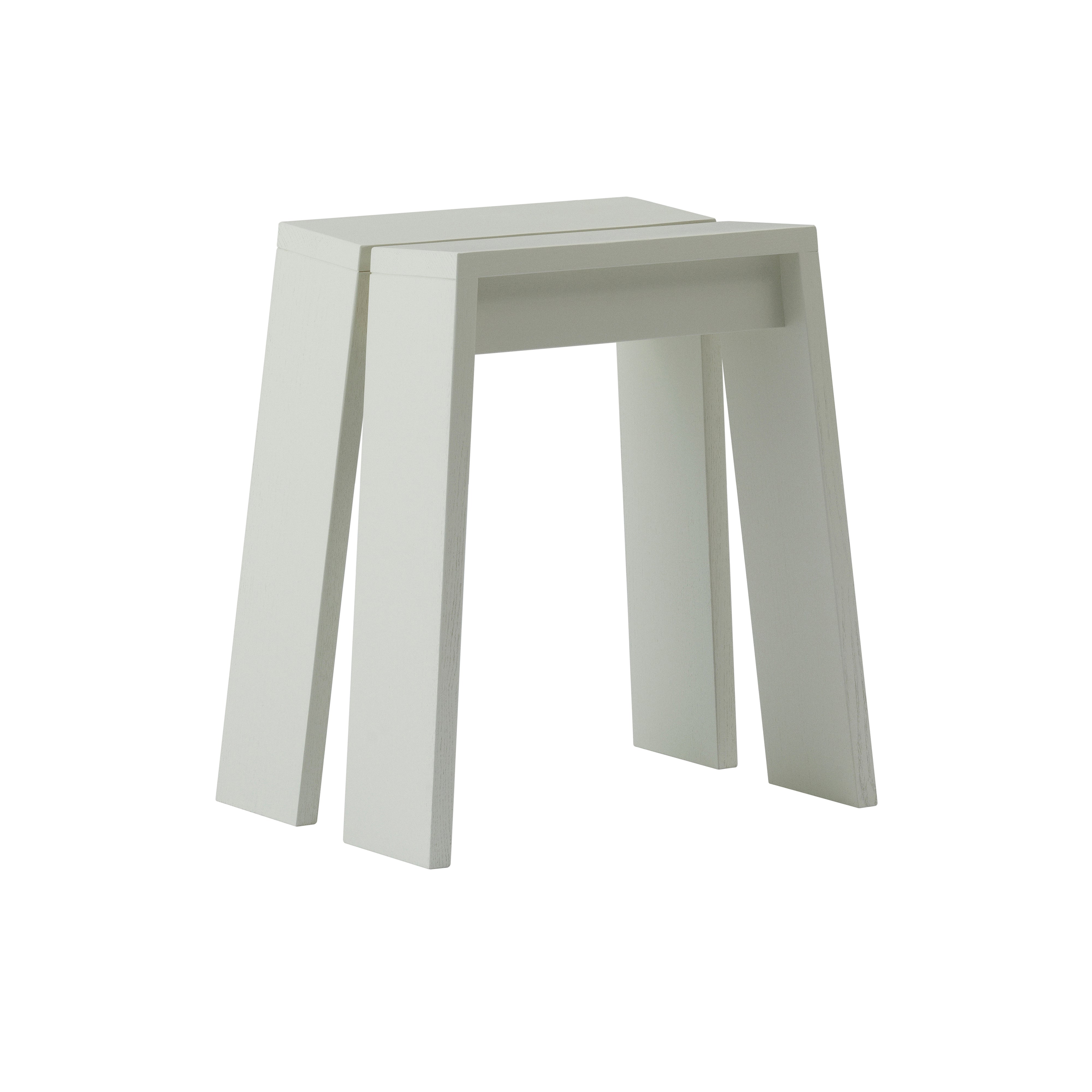 Let Stool: Light Grey