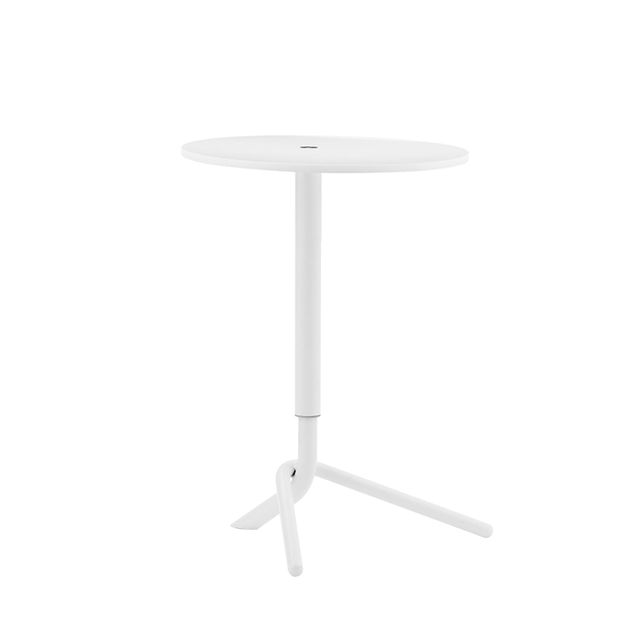Lift Side Table: White